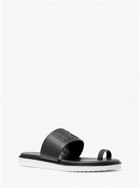 Rosa Logo Embossed Slide Sandal 